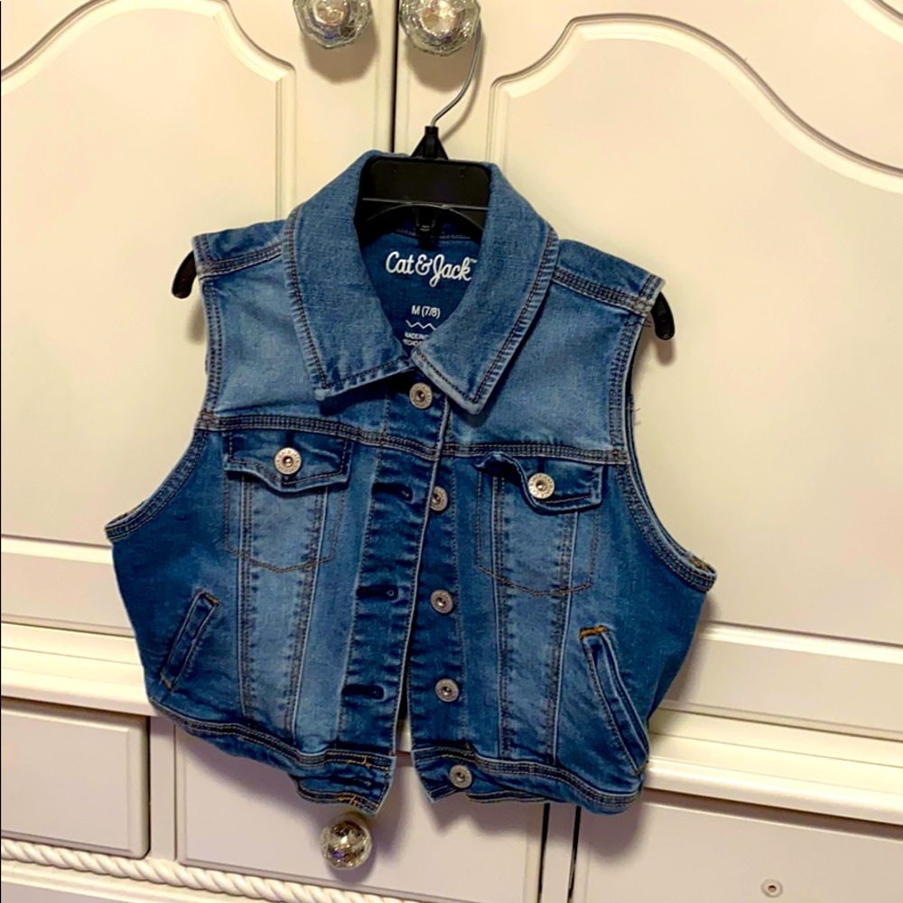 Denim vest